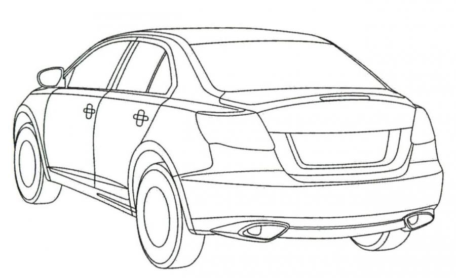  Suzuki Kizashi Sketches 2008 года  (фото 5 из 8)
